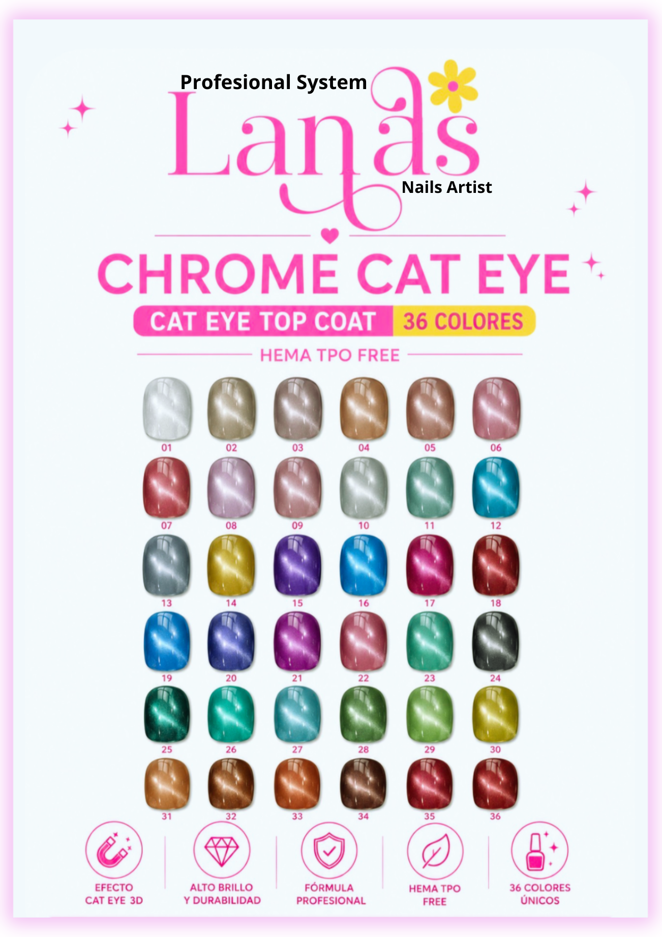 Pronto 2 en 1 Chrome y Cat Eye
